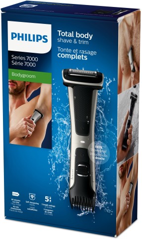 Philips 7000 series Bodygroom Series 7000 BG7025/15 Rifinitore impermeabile per corpo e inguine