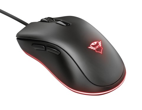 Trust GXT 930 Jacx mouse Gaming Mano destra USB tipo A Ottico 6400 DPI