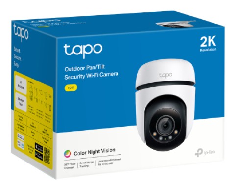 TP-Link Tapo TC41 telecamera di sorveglianza Cupola Telecamera di sicurezza IP Interno e esterno 2304 x 1296 Pixel Soffitto/muro