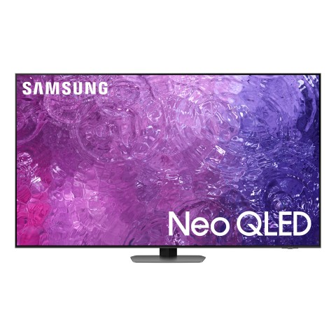 Samsung Series 9 TV QE75QN90CATXZT Neo QLED 4K, Smart TV 75" Processore Neural Quantum 4K, Dolby Atmos e OTS+, Carbon Silver 2023