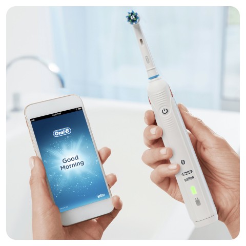 Oral-B SmartSeries Smart 5 5100S Spazzolino Elettrico Ricaricabile Bianco