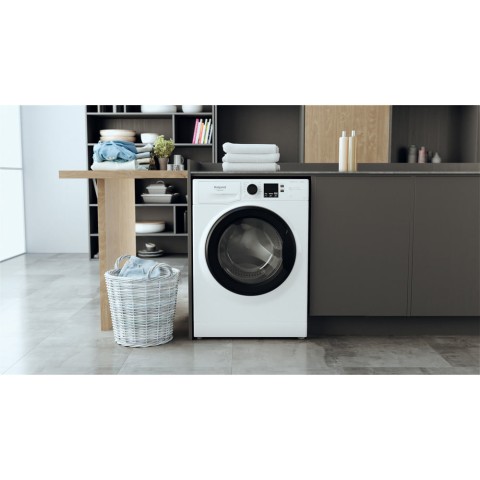 Hotpoint Active 40 Lavatrice a libera installazione NF825WK IT