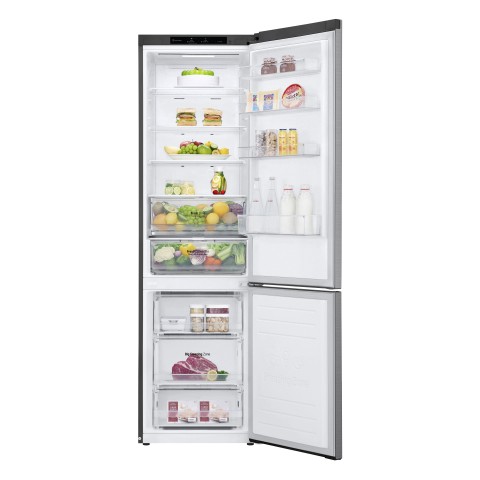 LG GBP52PZNCN1 Frigorifero combinato, Classe C, 384L, Fresh Converter, No frost, Inox