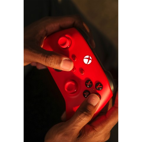 Microsoft Xbox Wireless Controller Rosso Bluetooth/USB Gamepad Analogico/Digitale Xbox, Xbox One, Xbox Series S, Xbox Series X