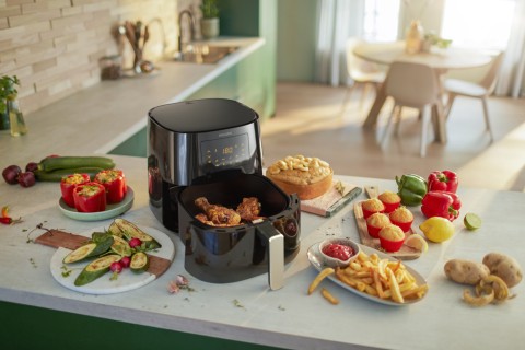 Philips 3000 series Airfryer XL 6.2L, Friggitrice ad aria 14-in-1, App per ricette HD9270/70