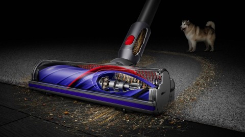 Dyson V8 aspirapolvere senza filo Nichel, Argento Senza sacchetto