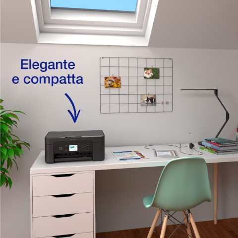 Epson Expression Home XP-4200 stampante multifunzione A4 getto d'inchiostro, stampa, copia, scansione, Display LCD 6.1cm, WiFi Direct, AirPrint, 3 mesi di inchiostro incluso con ReadyPrint