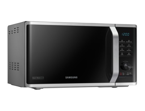 Samsung MG23K3575CS forno a microonde Superficie piana Microonde con grill 23 L 800 W Argento