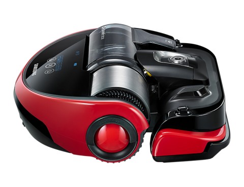 Samsung SR20J9020U aspirapolvere robot 0,7 L Senza sacchetto Nero, Rosso, Argento