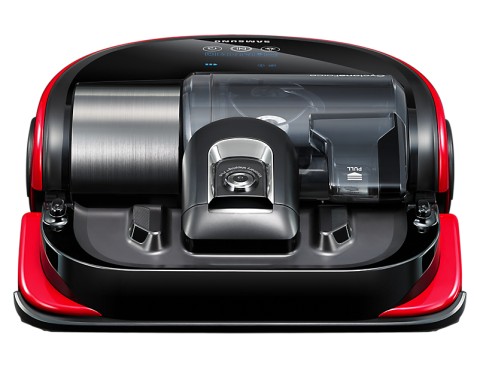 Samsung SR20J9020U aspirapolvere robot 0,7 L Senza sacchetto Nero, Rosso, Argento