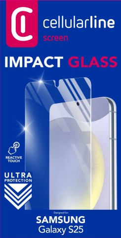 Cellularline Impact Glass - Galaxy S25