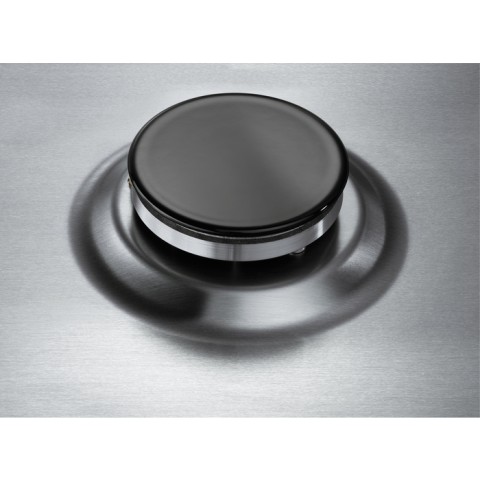 Electrolux EGS7534X Acciaio inox Da incasso 75 cm Gas 5 Fornello(i)