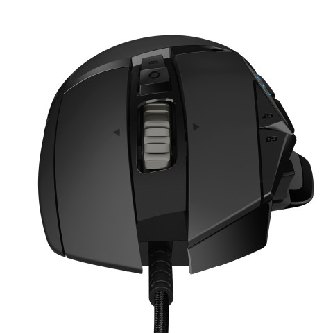 Logitech G Logitech G502 Mouse Gaming HERO Prestazioni Elevate, Sensore HERO 25K, 25600 DPI, RGB, Pesi Regolabili, 11 Pulsanti Programmabili, Memoria Integrata, per PC/Mac/Laptop. Nero