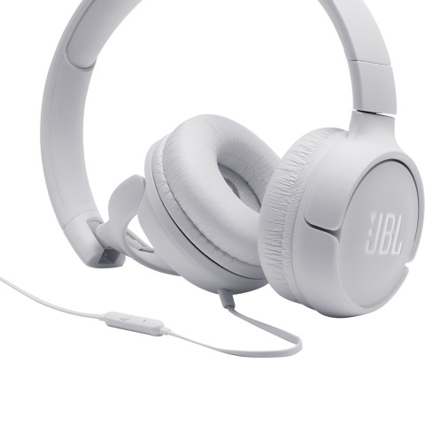 JBL Tune 500 Cuffie Cablato A Padiglione MUSICA Bianco