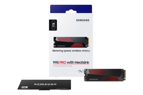 Samsung 990 PRO NVMe 1TB con Dissipatore di calore, SSD interno