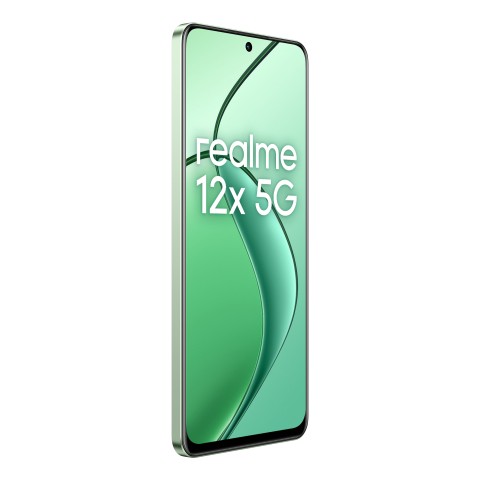 realme 12x 16,9 cm (6.67") Doppia SIM Android 14 5G USB tipo-C 8 GB 256 GB 5000 mAh Verde