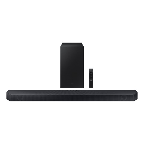 Samsung Soundbar HW-Q600C/ZF Serie Q, 9 speaker, Wireless Dolby Atmos, Audio a 3.1.2 canali, Q-Simphony, Compatibile con Alexa e Google Assistant, Black 2023