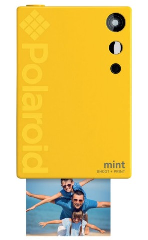 Polaroid Mint 50 x 76 mm Giallo