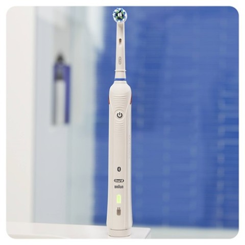 Oral-B SmartSeries Spazzolino Elettrico Ricaricabile Smart 4. 4100S Bianco