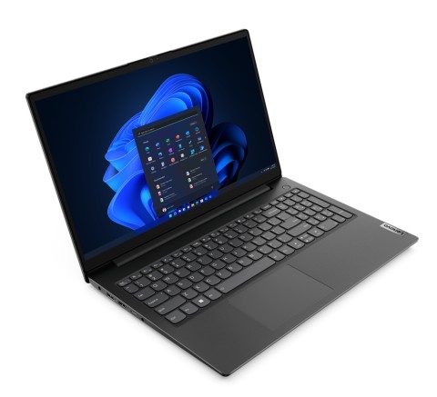 Lenovo V V15 Intel® Core™ i3 i3-1215U Computer portatile 39,6 cm (15.6") Full HD 8 GB DDR4-SDRAM 256 GB SSD Wi-Fi 5 (802.11ac) Windows 11 Home Nero