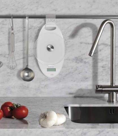 Laica KS1005 Bianco Superficie piana Ovale Bilancia da cucina elettronica