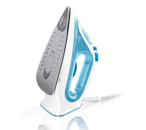 Braun TexStyle 3 Steam Iron SI 3053 Blue Piastra in Ceramica 2400 W Blu