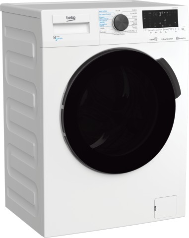 Beko HTX851436A-IT lavasciuga Libera installazione Caricamento frontale Bianco D