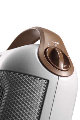 De’Longhi Capsule HFX30C18.IW Interno Marrone, Bianco 1800 W Riscaldatore ambiente elettrico con ventilatore