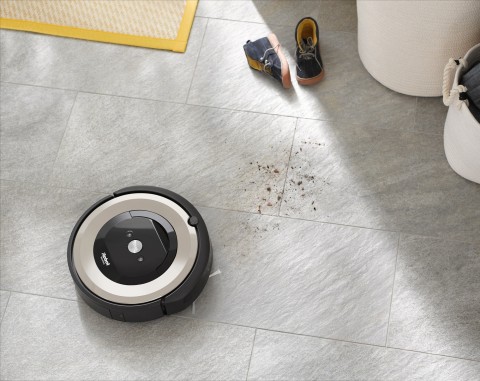 iRobot Roomba e5152 aspirapolvere robot Senza sacchetto Nero, Rame