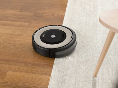 iRobot Roomba e5152 aspirapolvere robot Senza sacchetto Nero, Rame