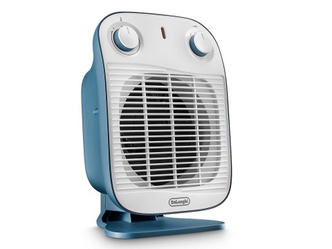 De’Longhi HFS50B20.AV Interno Blu, Bianco 2000 W Riscaldatore ambiente elettrico con ventilatore