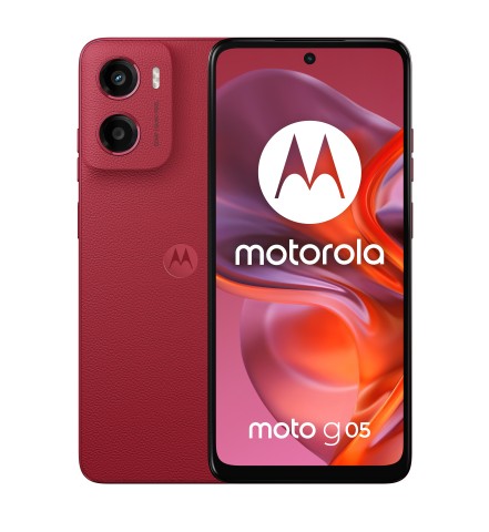 Motorola moto g05 16,9 cm (6.67") Doppia SIM Android 15 4G USB tipo-C 4 GB 128 GB 5200 mAh Rosso