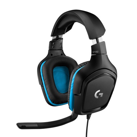 Logitech G 981-000770 cuffia e auricolare Cablato A Padiglione Gaming Nero, Blu