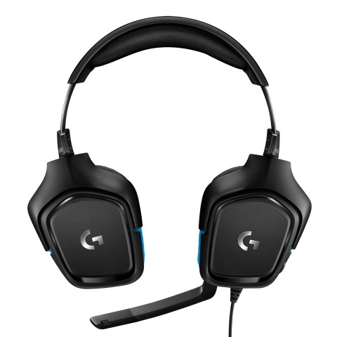 Logitech G 981-000770 cuffia e auricolare Cablato A Padiglione Gaming Nero, Blu