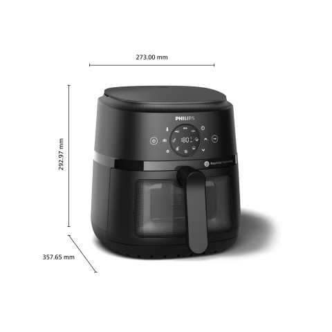 Philips 2000 series NA221/00 Airfryer 4.2 L, Friggitrice ad aria 13 in 1, App ricettario