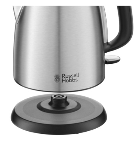 Russell Hobbs 24991-70 bollitore elettrico 1 L 2400 W Nero, Acciaio inox