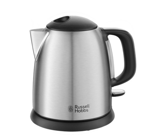 Russell Hobbs 24991-70 bollitore elettrico 1 L 2400 W Nero, Acciaio inox