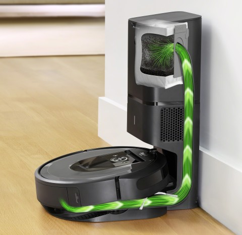 iRobot Roomba i7+ 0,4 L Senza sacchetto Nero