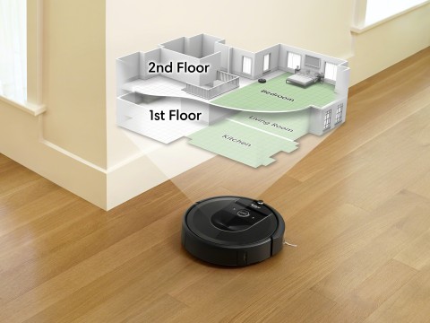 iRobot Roomba i7+ 0,4 L Senza sacchetto Nero