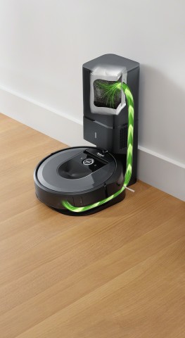 iRobot Roomba i7+ 0,4 L Senza sacchetto Nero