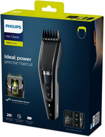 Philips 7000 series Tecnologia Trim-n-Flow PRO Regolacapelli lavabile