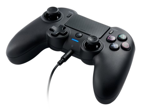 NACON Asymmetric Wireless Nero Bluetooth/USB Gamepad Analogico/Digitale PC, PlayStation 4