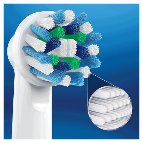 Oral-B CrossAction Testine Per Spazzolino X3