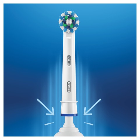 Oral-B CrossAction Testine Per Spazzolino X3