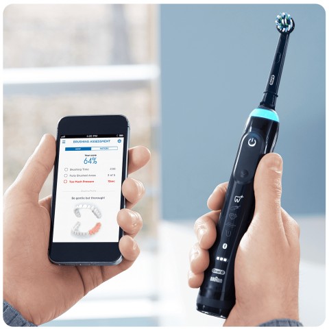 Oral-B Testine Di Ricambio CrossAction Black 3 Pezzi