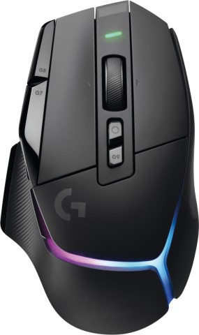 Logitech G G502 X Plus mouse Giocare Mano destra RF Wireless Ottico 25600 DPI