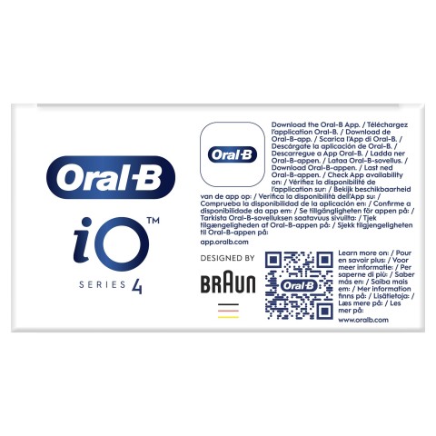 Oral-B iO Series 4 Adulto Spazzolino a vibrazione Nero