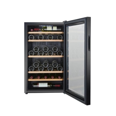 Zoppas HZWC-49L5S cantina vino Cantinetta vino con compressore Libera installazione Nero 51 bottiglia/bottiglie