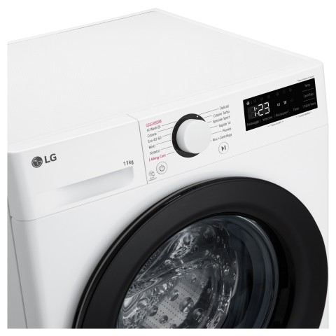 LG F4R3011NSWB Lavatrice 11kg AI DD, Classe A-10%, 1400 giri, Lavaggio a vapore