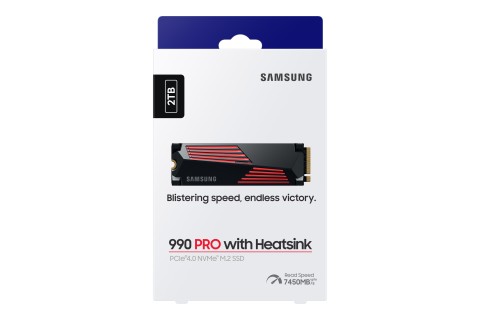 Samsung 990 PRO NVMe 2TB con Dissipatore di calore, SSD interno